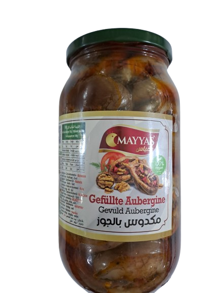 Mayyas Gevuld Aubergine