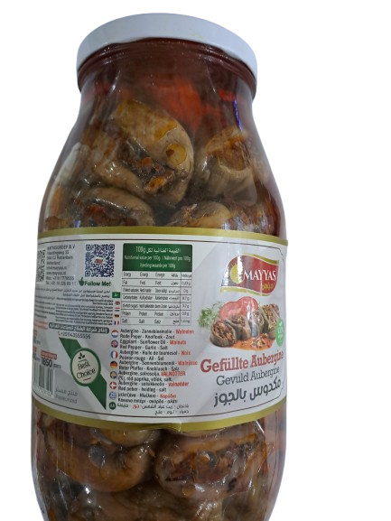 Mayyas Gevuld Aubergine