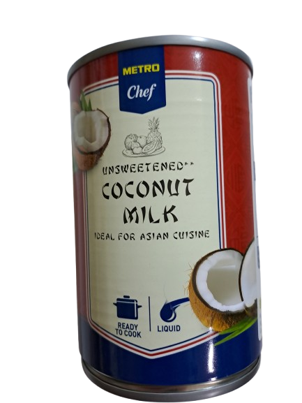 Metro Chef Coconut Milk 400 ml