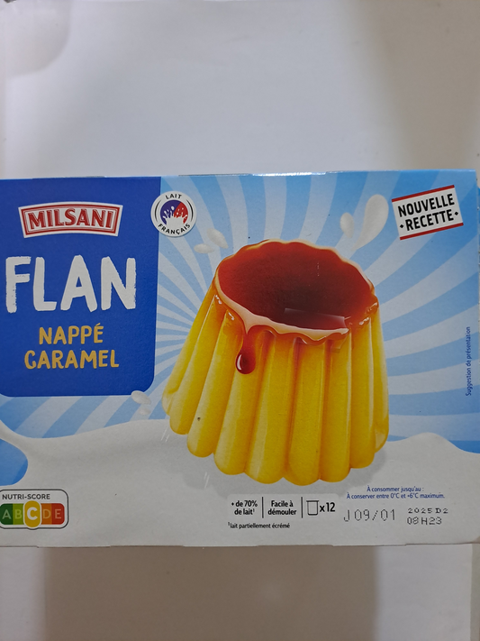 Milsani Flan Caramel 12 Stuks