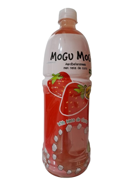 Mogu Mogu Aardbeiensmaak 1l