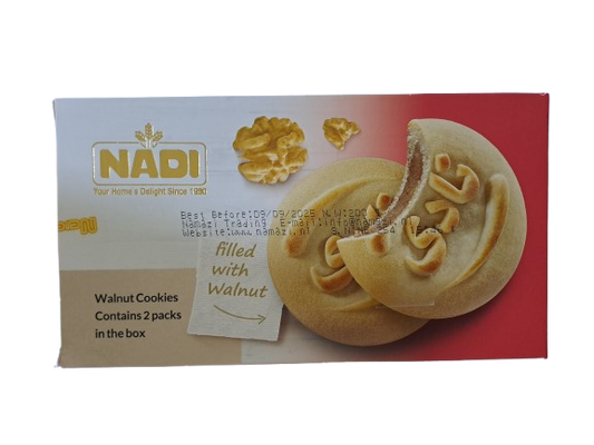 Nadi Walnut Cookies Contains 2 Packs in The Box