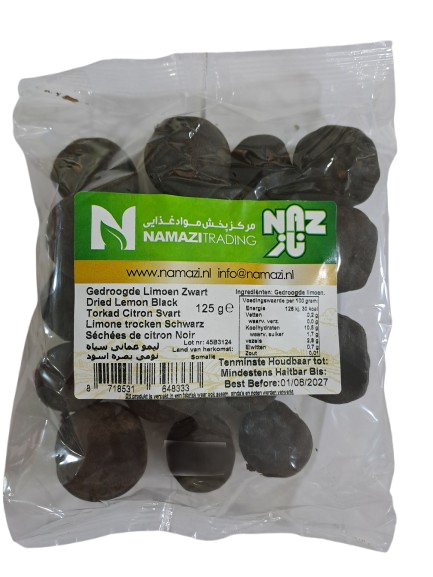 Naz Gedroogde Limoen Zwart