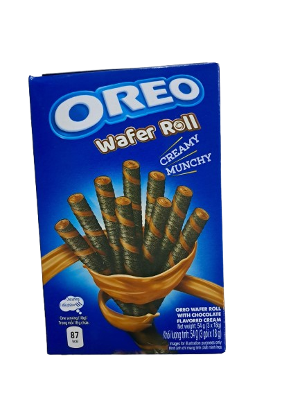Oreo Wafer Roll With Chocolate Flavored Cream