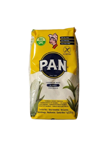 Pan White Corn Meal