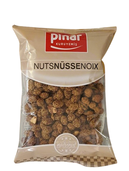 Pinar Geroosterde Pindapitten Met Maanzand