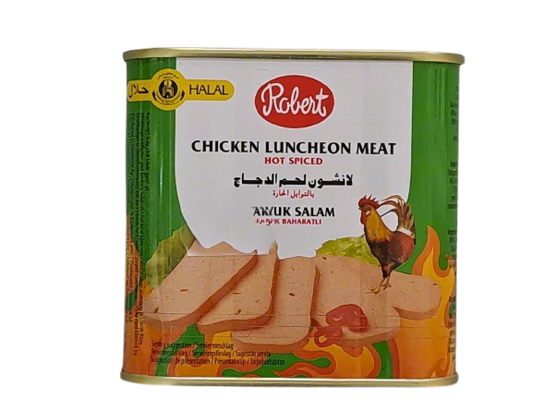 Robert Chicken Luncheon Meat Hot Spiced