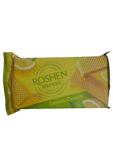 Roshen Wafers Lemon Cream