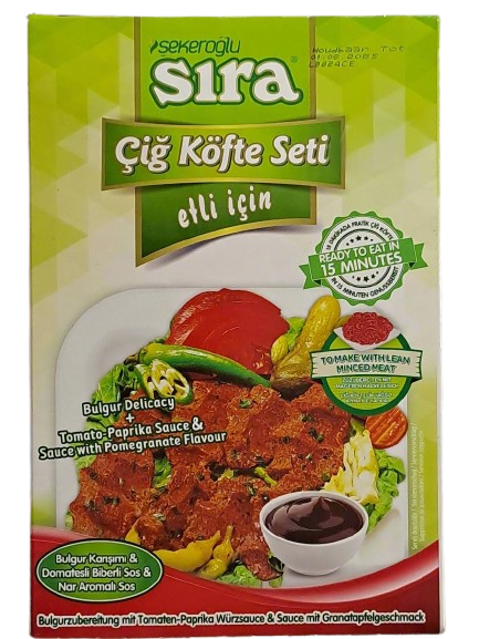 sekeroglu Sira Çi Köfte Seti eli için