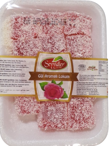 Seyyidler Gül Aromali Lokum