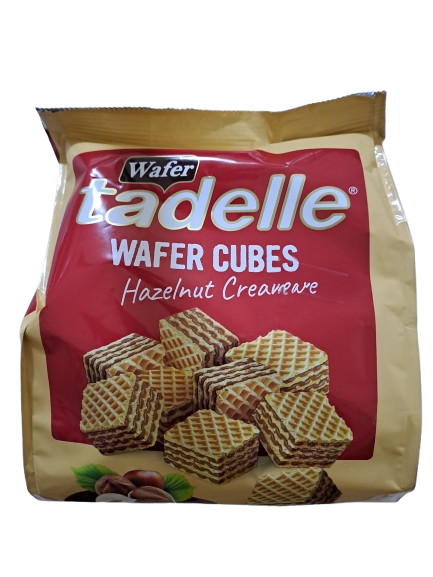 Wafer Tadelle Wafer Cubes Hazelnut Cream