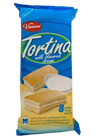 Vincinni Tortina Milk Flavored Cream