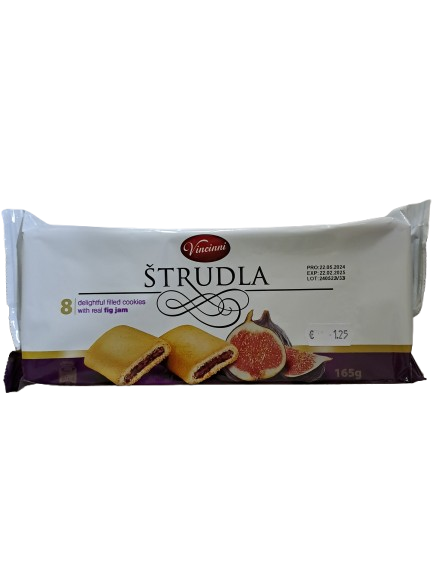 Vincinni Strudla delightful filled Cookies with real Fig jam