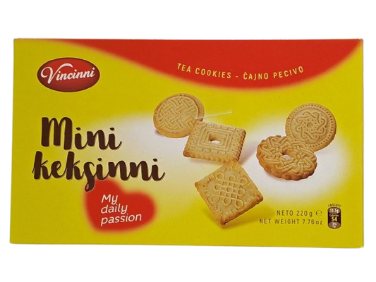 Vincinni Mini Kekginni Tea Cookies