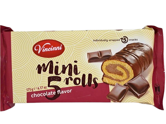Vincinni Mini 5 Rolls Chocolate Flavor