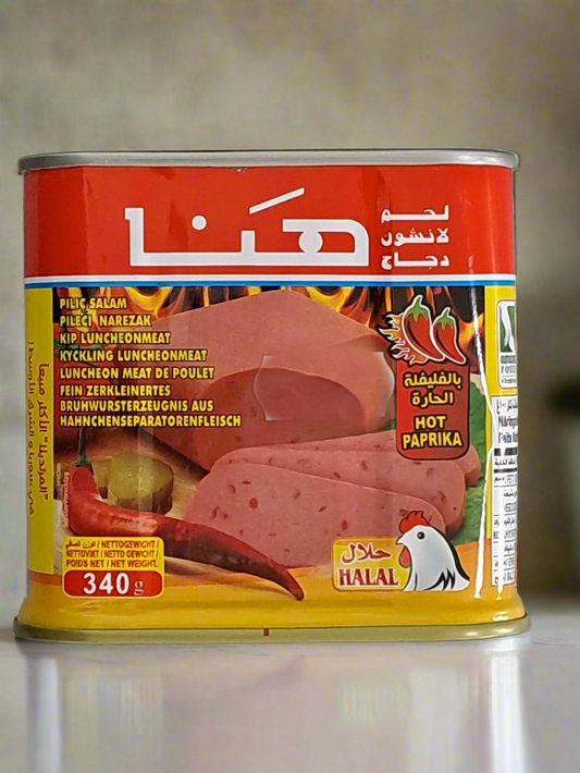 Hana Luncheon Meat Hotpaprika 340G