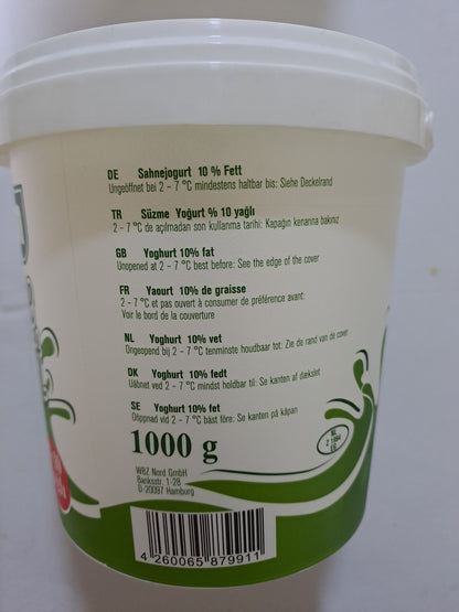 Sutum Suzme Yogurt 10% Yagli