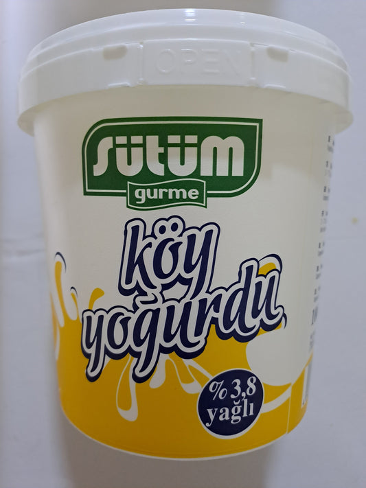 Sutum Koy Yogurdu 3,8 % Yagli