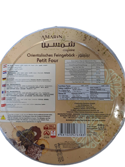 Amarin Chamsine Petit Four