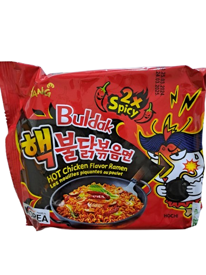 Buldak Hot Chicken Flavor Ramen 2× Spicy Per Stuk