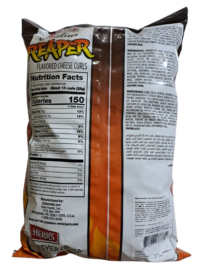 Herr's Carlina Reaper Flavored Extra Hot