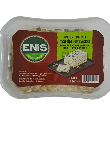 Enis Tahini Halva met Pistache