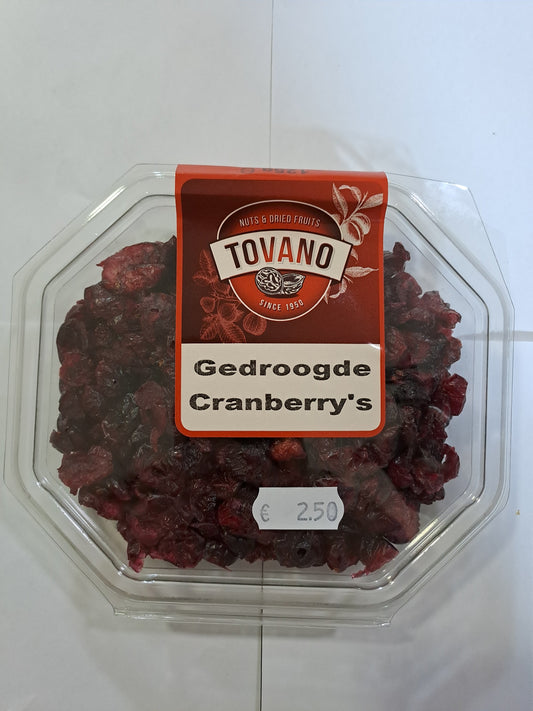 Tovano Gedroogde Cranberry's