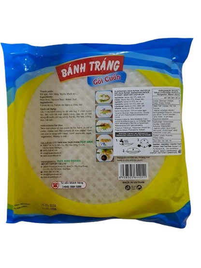 BanhTrang Duy Anh Rice Paper 22 Cm