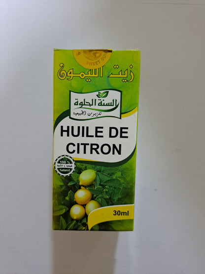 SweetSunnah Huile De Citron
