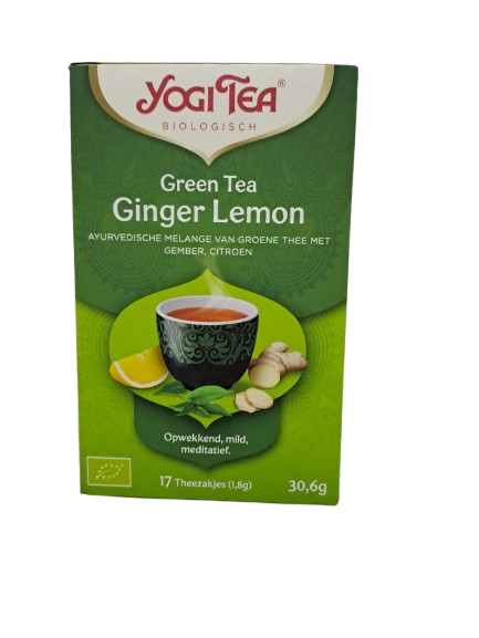 Yogi Tea Biologisch Green Tea Ginger Lemon