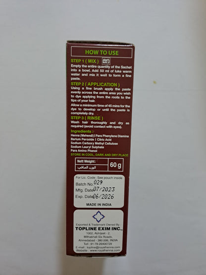 Topline Royal Brown Henna