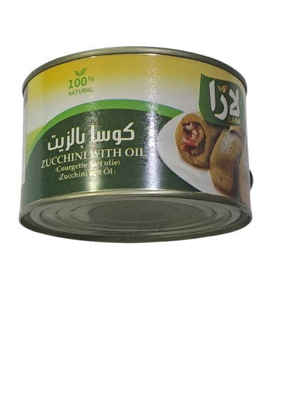 Lara zucchini with oil