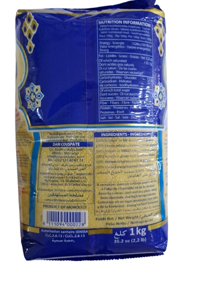 Dari Couscous Fin
