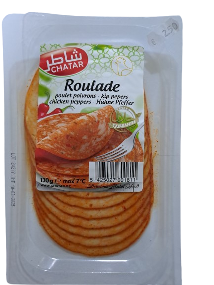 Chatar Roulade Kip Pepers