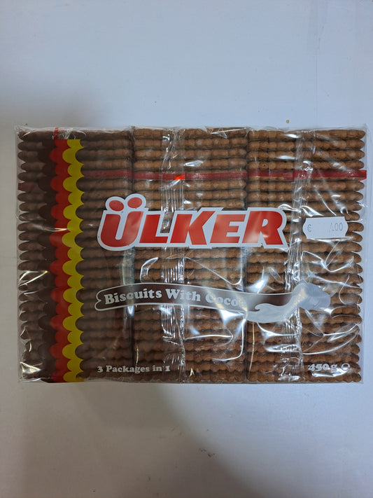 Ulker Biscuits With Cocoa