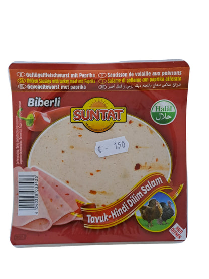 Suntat Tavuk-Hindi Dilim Salam Biberli