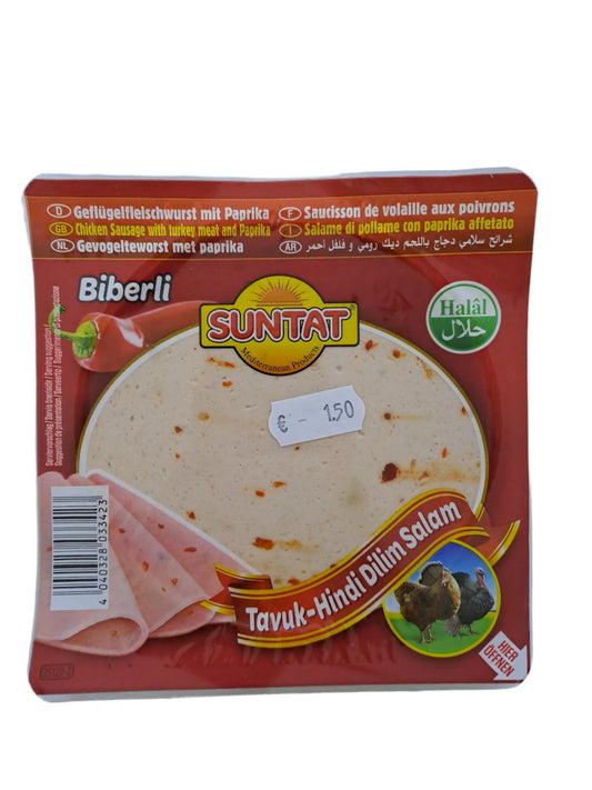Suntat Tavuk-Hindi Dilim Salam Biberli