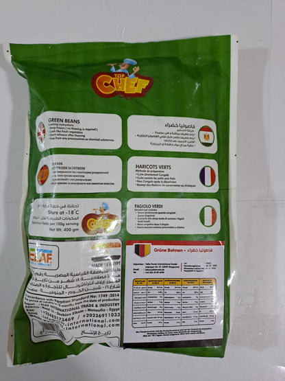 Top Chef Green Beans Fresh Frozen