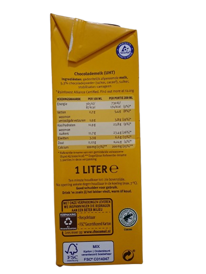 Chocomel De Enige Echte 1l