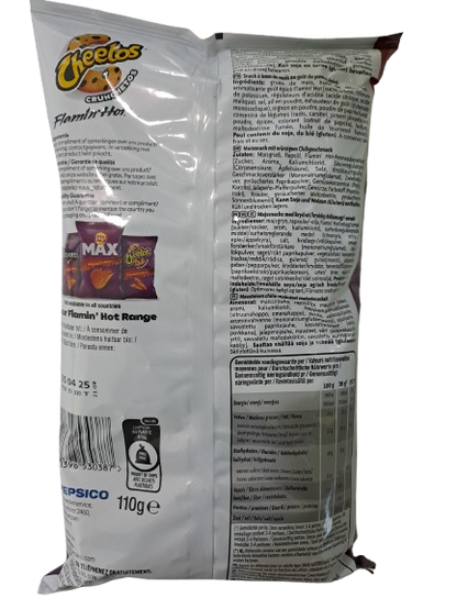 Cheetos Crunchtos Flaming Hot