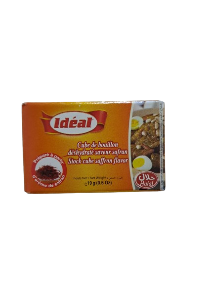 Ideal Bouillon Blokjes Safran Smaak 2 Stuks