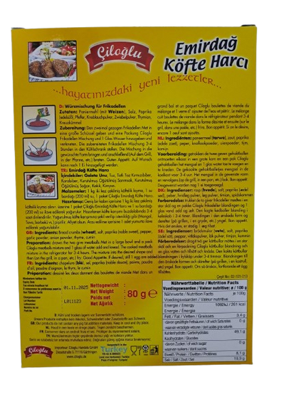 Ciloglu Emirdag Kofte Harci