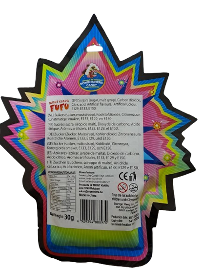 Bonbonnerie Candy Sour Popping Candy Mix Fruits