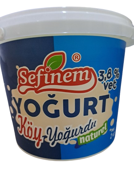 Sefinem Yogurt Koy Yogurdu Naturel 3,8% Vet