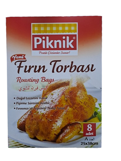 Piknik Roasting Bags 8 Stuks 25×38 cm