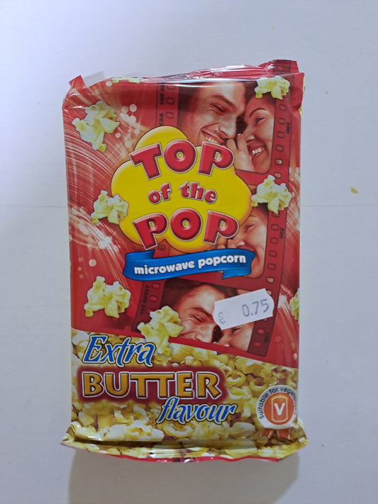 Top of The Pop Microwave popcorn Butter Flavour