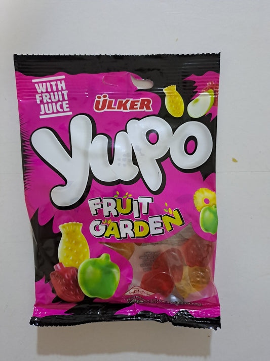 Ulker Yupo Fruit Garden Candy With Fruit Juice