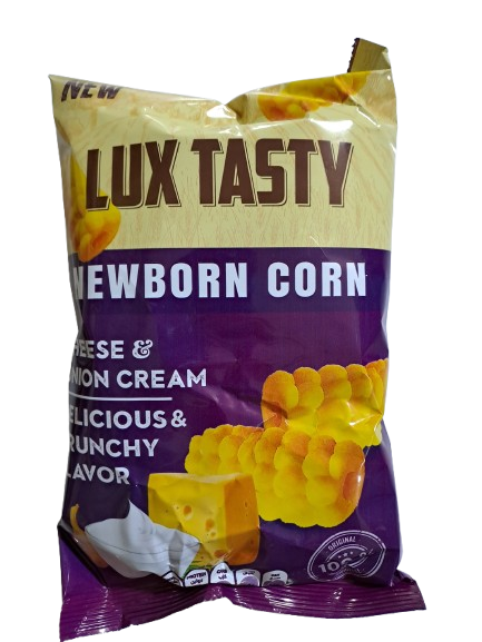Lux Tasty Newborn Corn Cheese Onion Cream