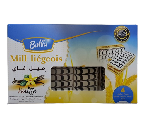 Bahia Mill Liegeois Vanilla 4 stuks
