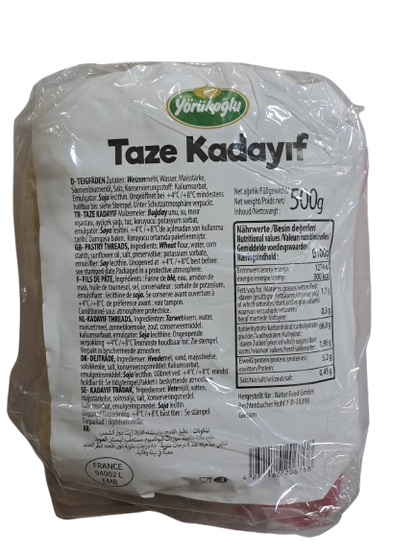 Yorukoglu Kadayif Taze